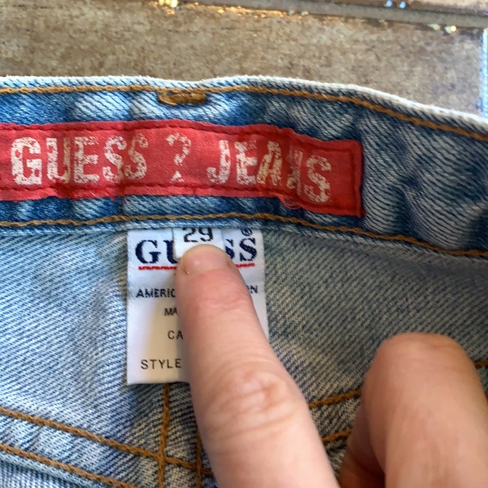 VINTAGE GUESS BOHO JEANS - Picture 6 of 10